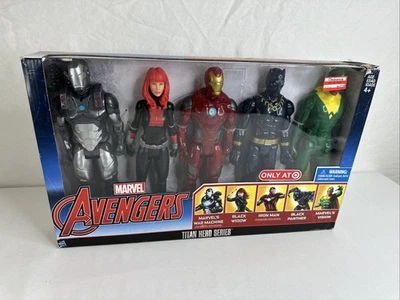Juego de figuras de acción Marvel Avenger Titan Hero (paquete de 5) EXCLUSIVO OBJETIVO Iron Man Foto 1 de 4