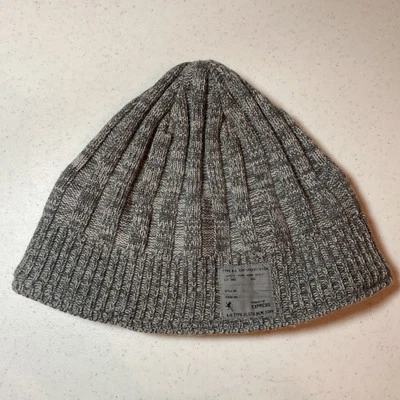 Gorra Express Gorro Hombre Mujer Unisex Gris Invierno Y2K Millennial Algodón Lana Foto 1 de 4