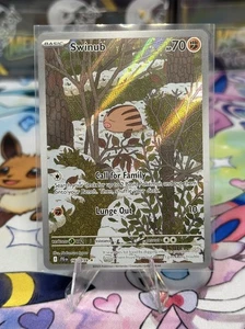 Swinub 165/159 Sv09: Gemeinsame Reise Illustration Rare Pokemon TCG NM - Bild 1 von 2