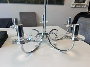 DÄR Lighting Allegra 5 Light Polished Chrome Ceiling Light/Chandelier - Picture 1 of 4