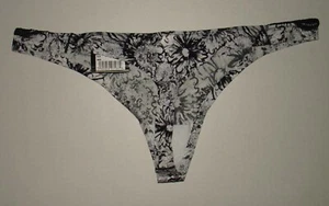 MAIDENFORM SPITZE TANGA HÖSCHEN XL EXTRA LARGE GRAU SCHWARZ - Bild 1 von 2