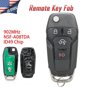 Flip Remote Key Fob for Ford F-150 F-250 2015 2016 2017 2018 2019 2020 164-R8134 - Picture 1 of 8