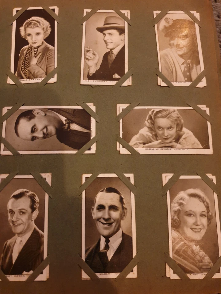 Vintage 464 Cigarette Card Album  - Film Stars And Films - Image 1 of 4