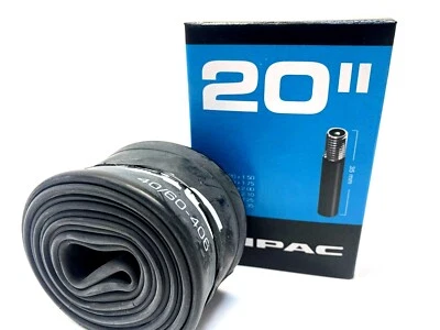 Impac Bikes Inner Tube 20" 1.75/2.125  SCHRADER VALVE Premium BMX Inner Tube - Image 1 of 4
