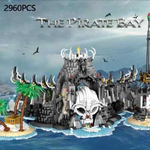 2960 PIEZAS Pirate's Bay Bloques de Construcción Pirate Treasure Island Skull Bay Hágalo Usted Mismo Ladrillos - Imagen 1 de 6
