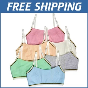 Versatile Girls' Training Bras - Wire-Free, Removable Padding, Multiple Sizes - Picture 1 of 8