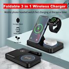 3 In 1 Wireless Charger Dock Charging Station For Apple Watch Iphone 15 14 13 Au