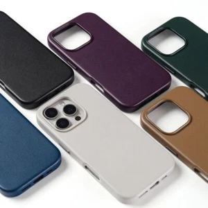 Funda de cuero para Apple iPhone 16/16 Plus/16 Pro/16 Pro Max cubierta - Imagen 1 de 19