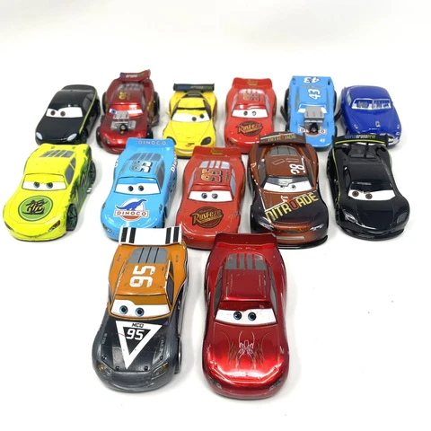 Lot of 13 Disney Pixar Cars Diecast Racing 4” Toy Racecars Collectibles Cover