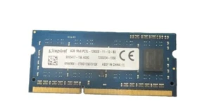 Kingston 4GB 1Rx8 PC3L-12800S-11-12-B3 DDR3 RAM TESTED - Picture 1 of 2