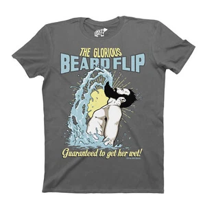 Gloriosa Barba Abatible Para Hombre Camiseta Garantizada Mojarla Divertida Broma Humor Camisetas - Imagen 1 de 3
