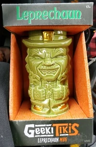 Geeki Tikis Leprechaun Movie Mug | Ceramic Tiki Style Cup | Holds 18 Ounces - Picture 1 of 5