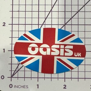 Adesivo decalcomania vinile logo rock j pop band inglese oasis inglese uk bomba hip hop rap - Foto 1 di 5