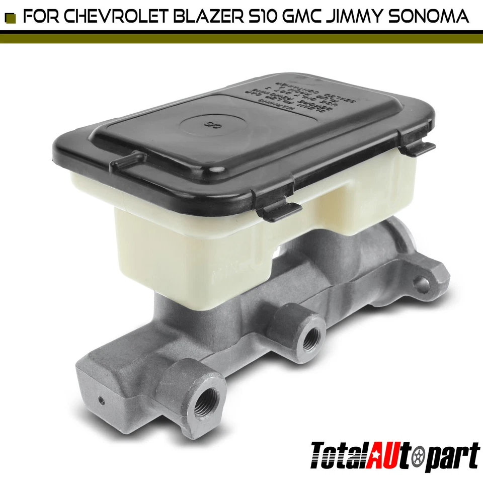 Cilindro maestro de freno con depósito para Chevy Blazer 1995-1997 GMC Jimmy Isuzu Foto 1 de 4