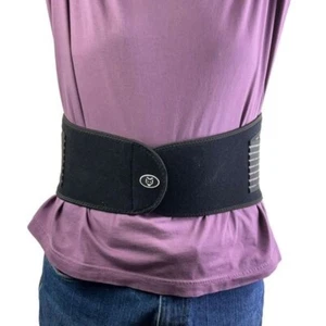 Rückenbandage Lordosenstütze schwarz passt Unisex Taille 28” - 32” - Bild 1 von 12