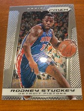 2013-14 Panini Prizm RODNEY STUCKEY # 114 Detroit Pistons