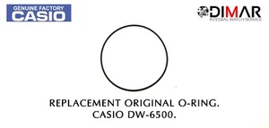 CASIO JUNTA/ BACK SEAL RUBBER, O-RING, FOR DW-6500. - Imagen 1 de 1