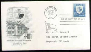 US. 1151. 4c. SEATO Emblem. Artmaster FDC. MNH. 1960 - Picture 1 of 1