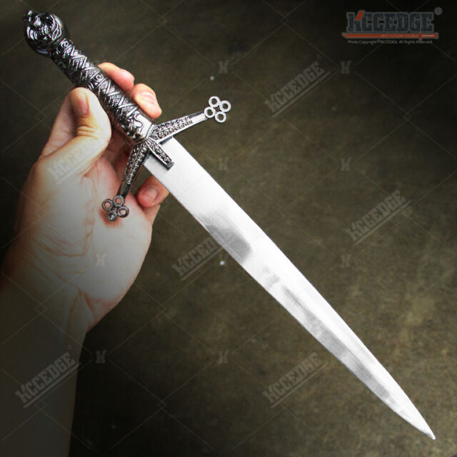 2 COLOR 10 INLAY FANTASY DRAGON DAGGER W/ SHEATH Blade Knife Sword Un –  KCCEDGE