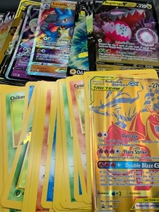 Pokemon Jumbo Lote Aleatorio 100 Cartas TCG OFICIALES DE GRAN TAMAÑO! Casi nuevo a granel - Imagen 1 de 2