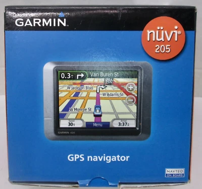 Garmin nüvi 205 GPS Navigator in Box - Excellent - Image 1 of 4