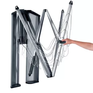 Brabantia Clothesline Retractable Airer Wallfix Clothes line w/ S Steel Box - Picture 1 of 6