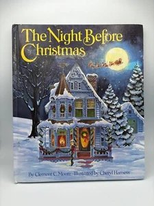 1989 The Night Before Christmas HC Book Clement C Moore Cheryl Harness Random - Bild 1 von 8
