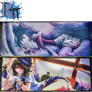 Sexy Anime Girl Large Extended Gaming Mouse Pad Non-Slip PC Desk Waterproof Mice - Picture 1 of 11