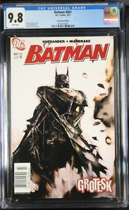 Batman 661 DC Comics CGC 9.8 Newsstand Edition 2007 Grotesk - Picture 1 of 2