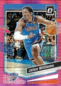 2023-24 Panini Donruss Optic - Jalen Williams #188 Pink Hyper Prizm - Picture 1 of 2