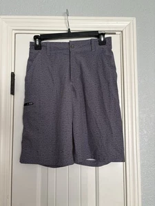EUC ZeroXposur Performance Boys Gray Lightweight Adjustable Waist Short Size 12 - Picture 1 of 3