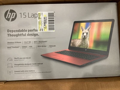 HP Notebook 15-bs134wm 15.6 inch (500GB, Intel Pentium Gold, 2.3GHz, 4GB)... - Image 1 of 4