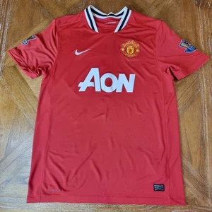 Camiseta de fútbol grande Manchester United 2011 Rooney 10 Nike Aon Man U - Imagen 1 de 18