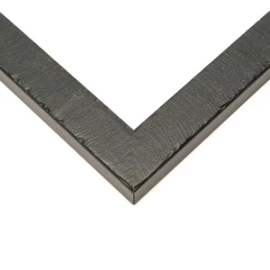 Cornice 8x22 nera in vero legno larghezza 1,25 pollici | Cornice interna reparto - Foto 1 di 8