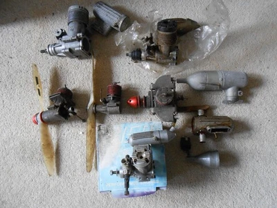 Radio Controlled Aeroplane Engines, Nitro, Veco 61, MAC 65KU, AM, EF, ASP 12 etc - Image 1 of 4