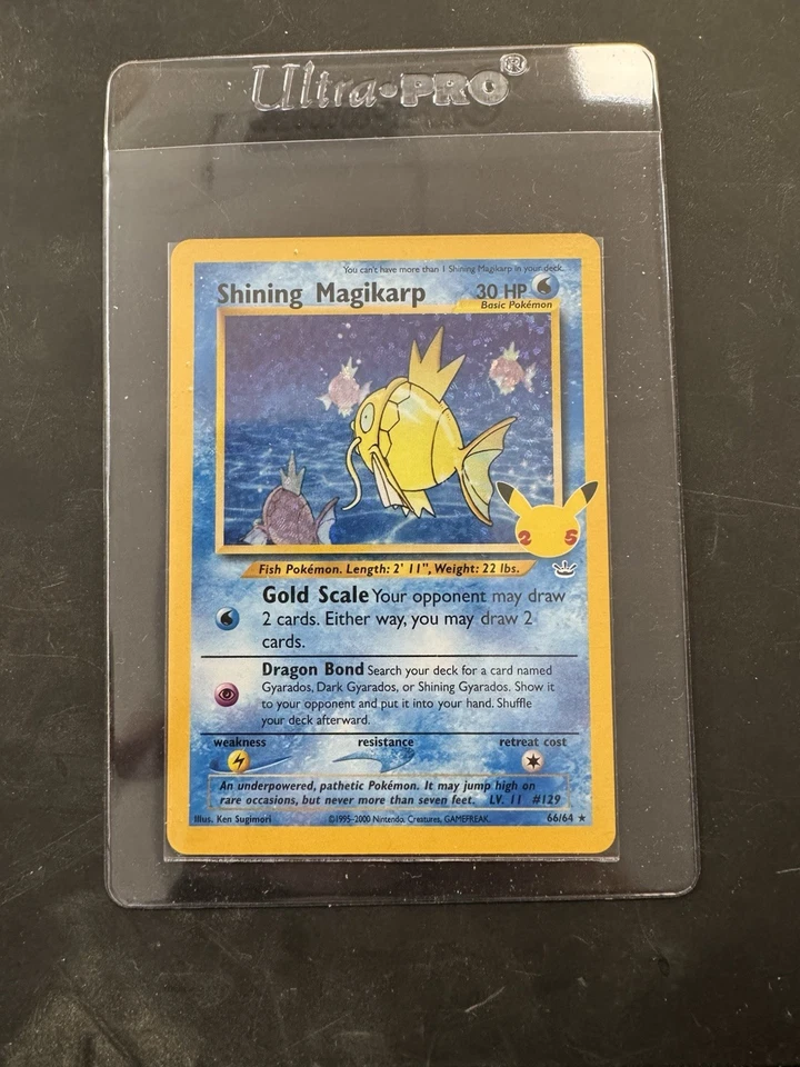 Shining Magikarp 66/64 Celebrations: Classic Collection Holo - Image 1 of 2