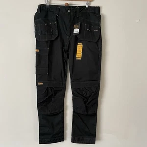 Dewalt Aspen Holster Pocket Work Trousers Men’s W38 L33 DWC119-001 Black BNWT - Picture 1 of 10