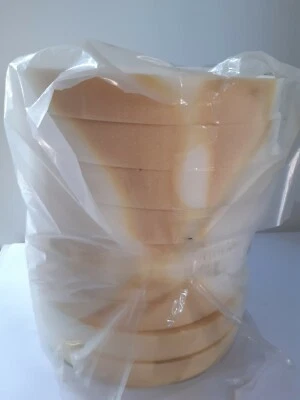 Lotto stock 9 cerchi gommapiuma imbottitura schiuma poliuretano diam 40 x H 5 cm - Immagine 1 di 4