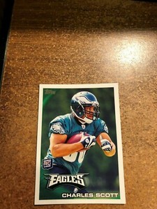 2010 Topps Football # 424 Charles Scott RC