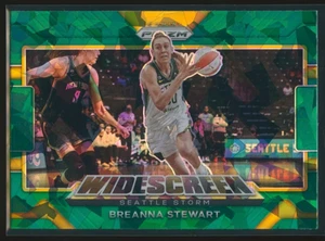 Breanna Stewart 2022 Panini Prizm WNBA Widescreen Green Ice Prizm #11 - Picture 1 of 2