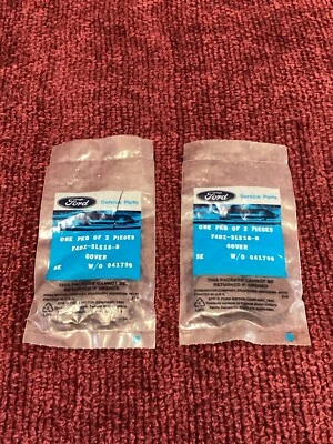 Ford OEM Tapa/Cubierta Interior F4DZ-3L518-B Lote de 4 Color Borgoña Foto 1 de 4