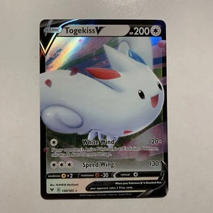 Pokémon TCG Vivid Voltage 140/185 Togekiss V ULTRA RARE - Picture 1 of 2