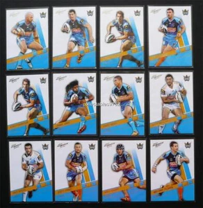 2012 NRL GOLD COAST TITANS SELECT DYNASTY TRADING CARDS FULL SET 12 Cards - Picture 1 of 1