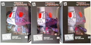 BUNDLE OF 3 TRANSFORMERS DZNR MEGATRON PLUSH TOY/NEW IN BOX/FREE U.S. SHIPPING - Picture 1 of 3