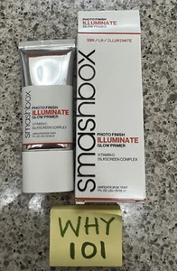 SMASHBOX Photo Finish Illuminate Glow Primer Vit C 1oz/30mL FULL SZ SEAL Box $42 - Picture 1 of 15
