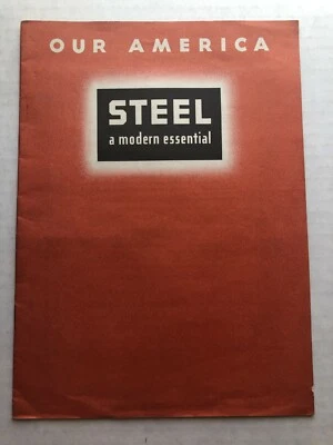 1944 Coca Cola Our America Student Booklet for Steel - Image 1 of 4