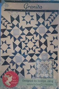 Granita Quilt Pattern It's Sew Emma ISE 243 2021 68 x 68 - Picture 1 of 2