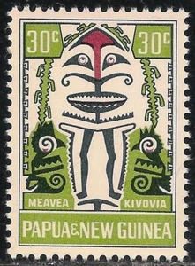 Papua New Guinea #223 (A47) VF MNH - 1966 30c Meavea Kivoia & the Black Cockatoo - Picture 1 of 1
