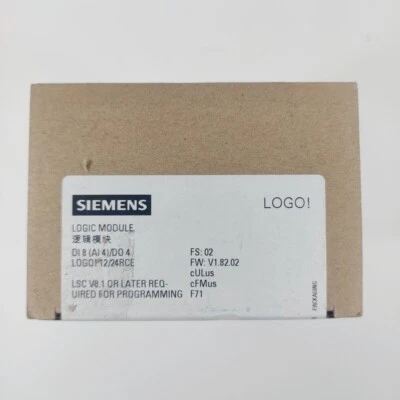 ▀▄▀▄▀  SIEMENS LOGO V8 - 12 / 24 RCE - 6ED1052-1MD08-0BA0 -- 6ED1 052-1MD08-0BA0 - Imagen 1 de 2