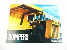 Berliet Dumper Kipper Prospekt Brochure 1967